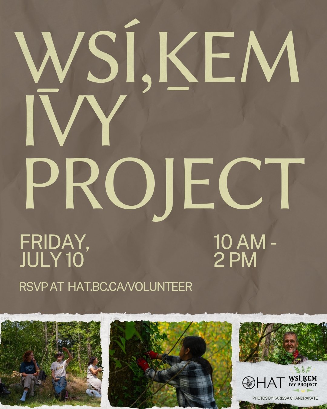 W̱SÍ¸ḴEM Ivy Project
