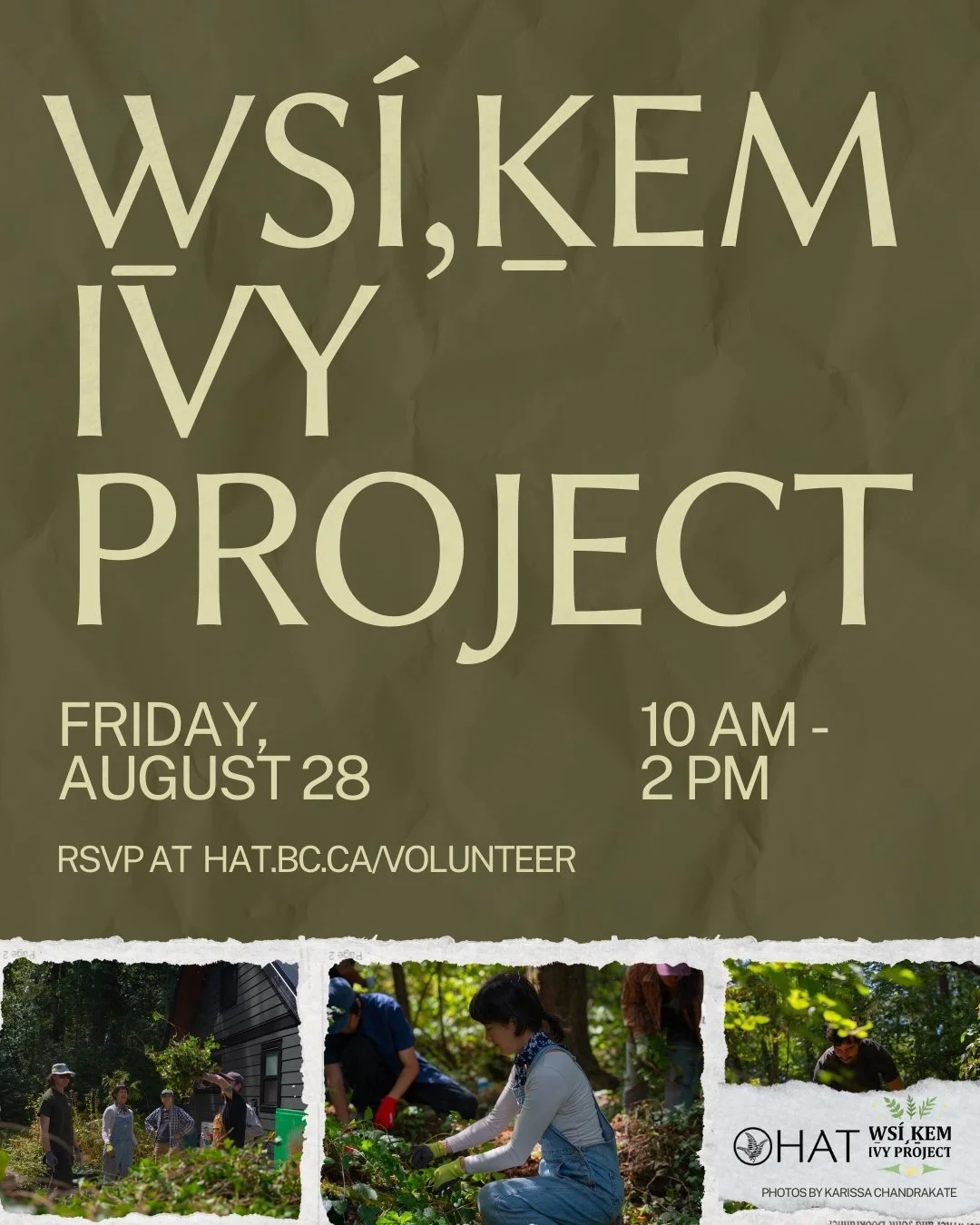 W̱SÍ¸ḴEM Ivy Project