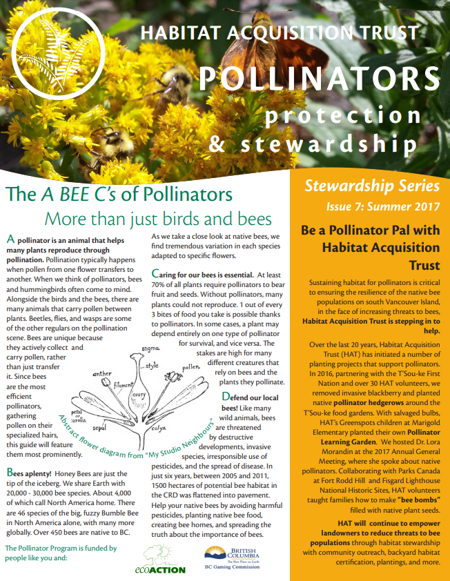 Pollinators — Habitat Acquisition Trust