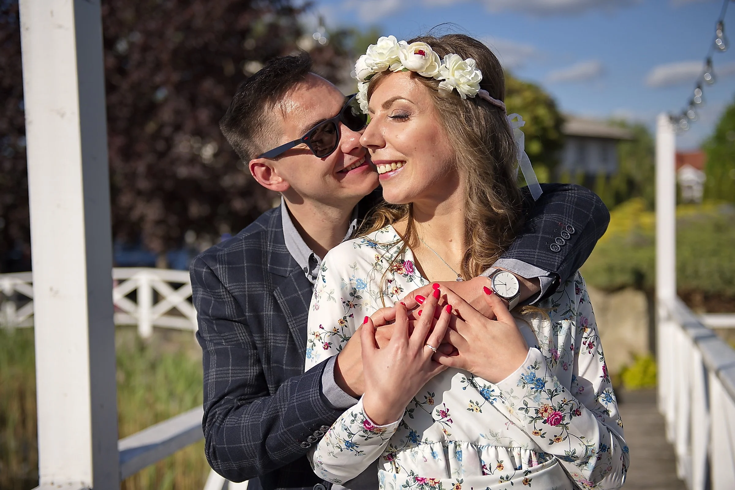 sesja narzeczeńska wianek