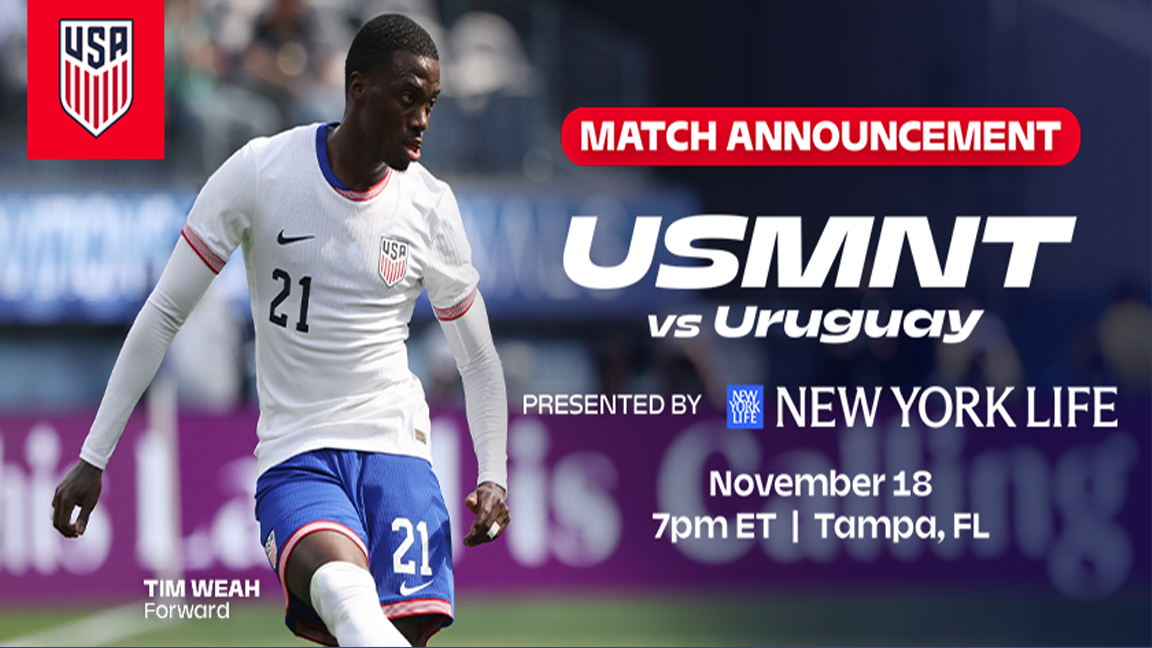 USA MENS SOCCER VS URUGUAY