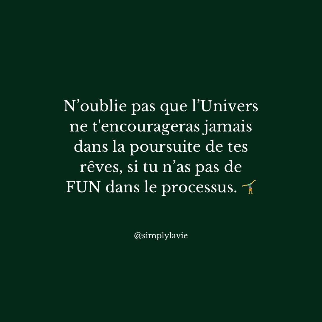 Alors dis-moi, que feras-tu aujourd&rsquo;hui pour avoir un peu plus de FUN dans l&rsquo;atteinte de tes r&ecirc;ves? 🏄&zwj;♀️🌊🔥✨🫶🏼

Catherine x

#manifestation #slowpreneuriat #gowiththeflow