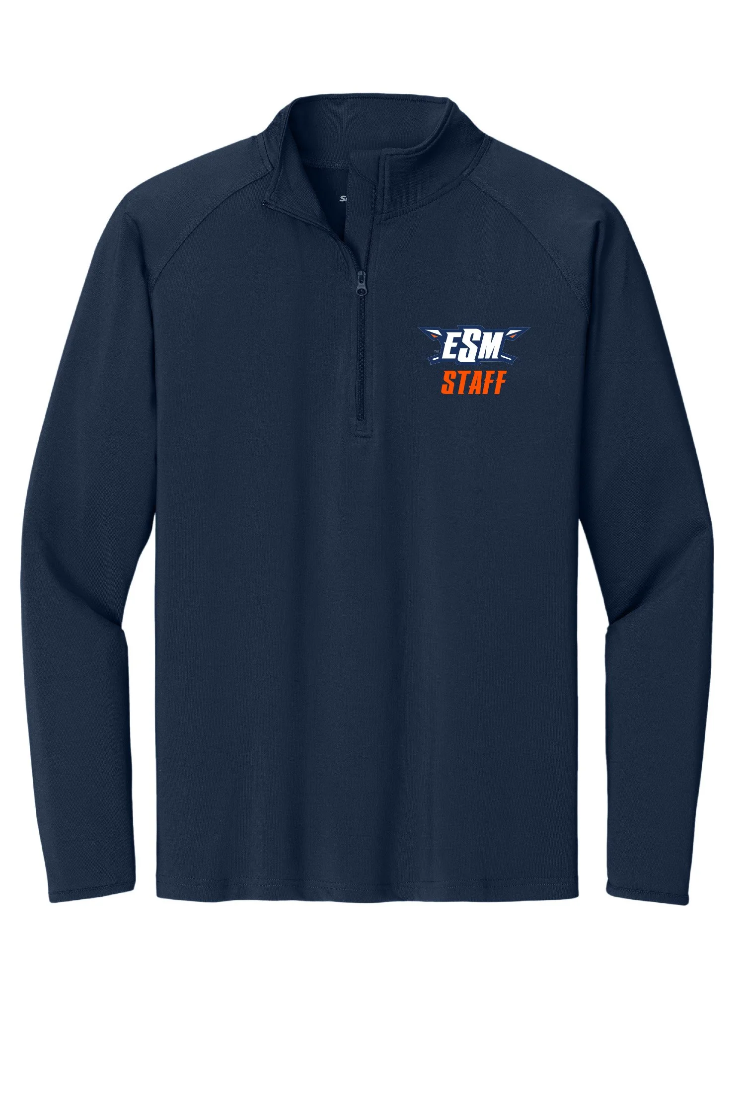ESM Staff 1/4 Zip-Left Chest only