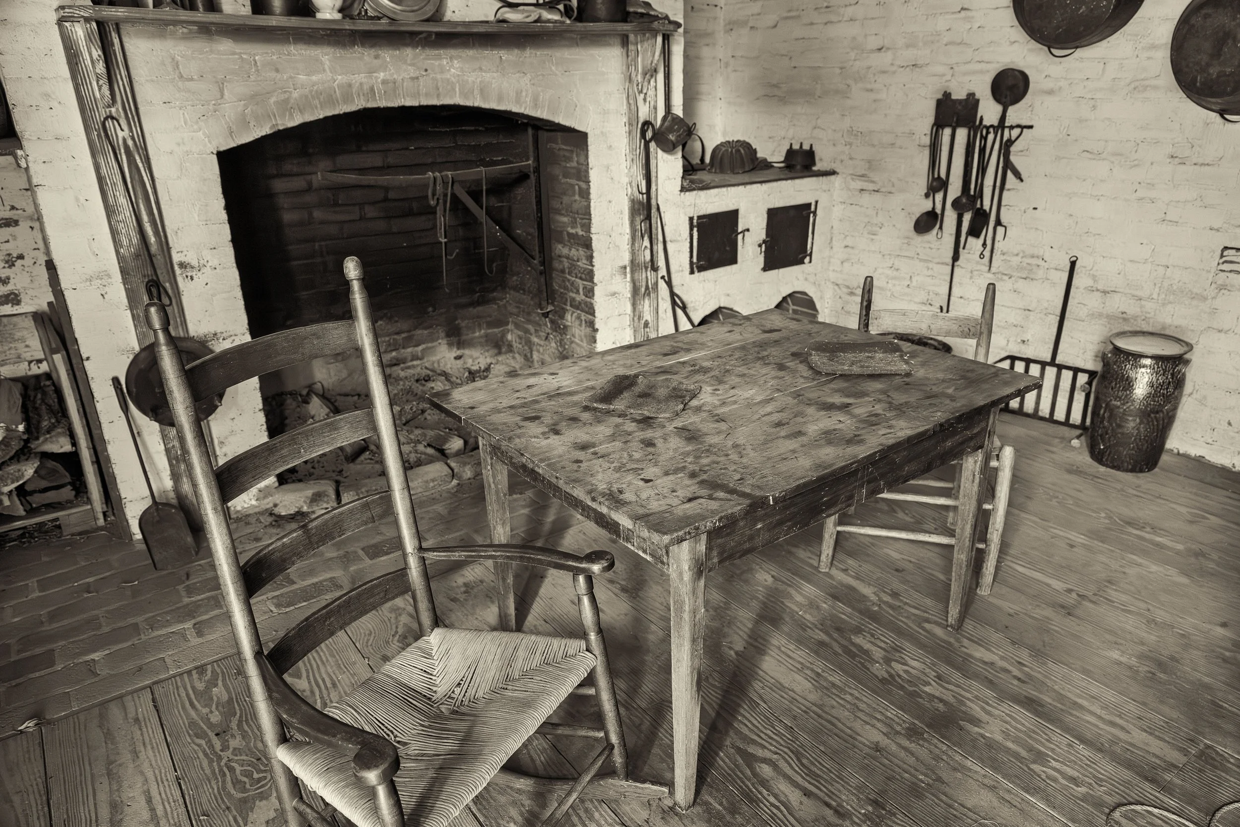 Brattonsville Historic Plantation Kitchen, South Carolina