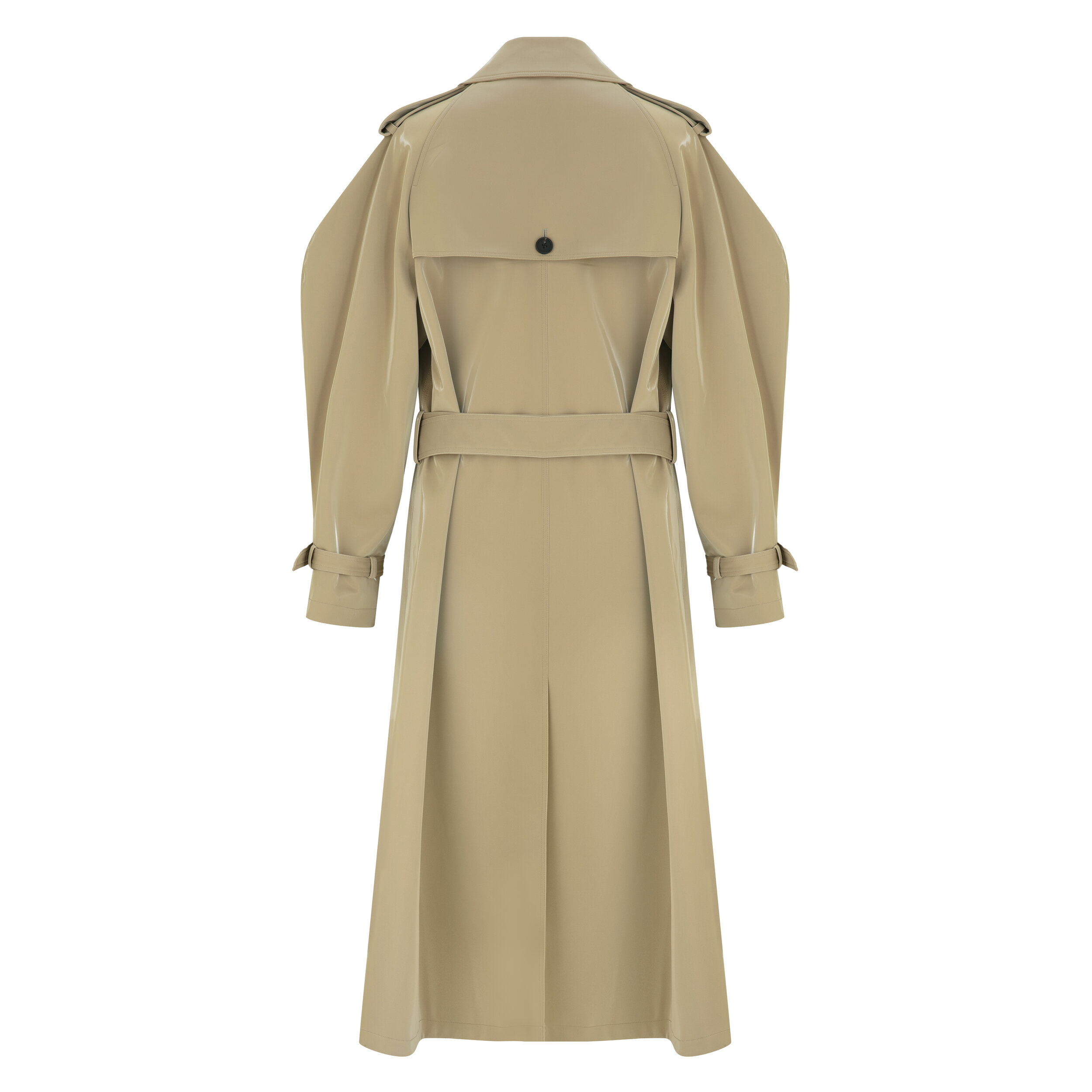 Oversized Reflective Trench Coat — DANZ