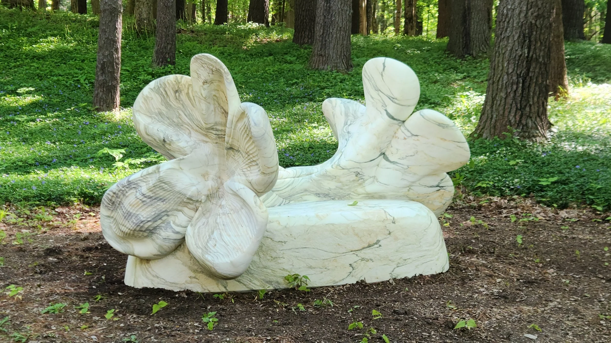 A Gift Between Two, 2020-21, Fantastico Arni, 56 x 96 x 52 inches
