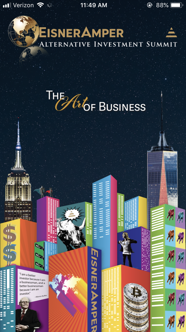 EisnerAmper AIS Summit 2019 - Mobile Splash Screen