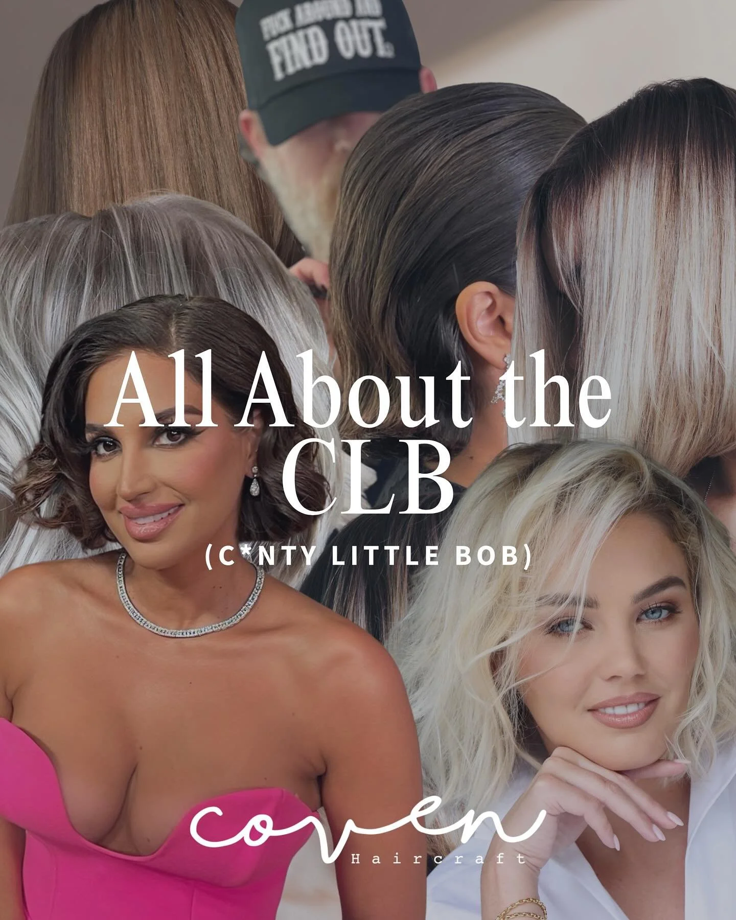 The CLB (c*nty or cute little bob) is more than just an iconic look π this cut can help fine, thin hair appear fuller and give you an instant facelift. 
If you’re ready for a chop or your own CLB, send us a DM & we can book you with a cut