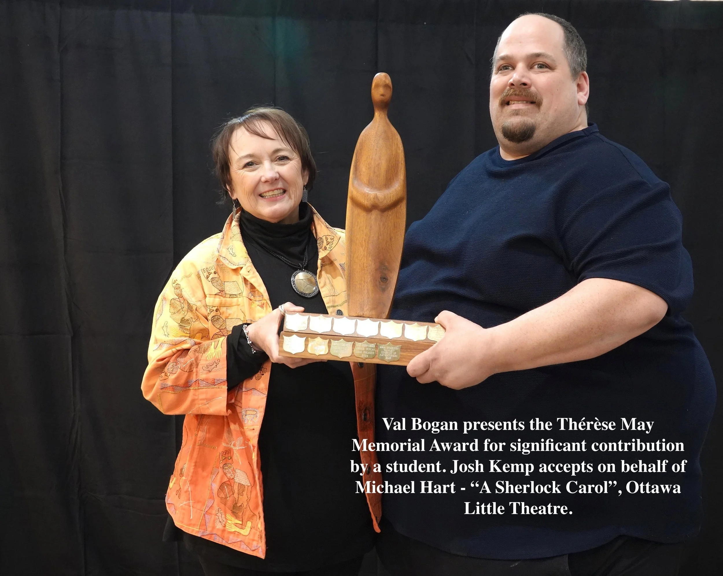 8 - Winner, Ptbo Theatre Guild Award.JPG