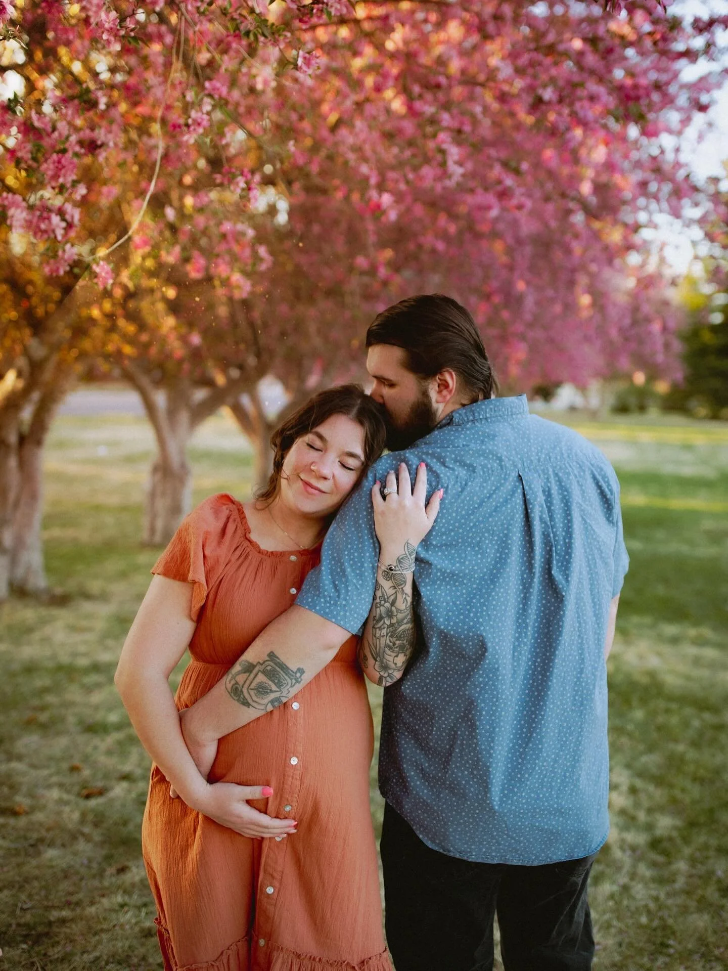 A baby in bloom 🌸🤍