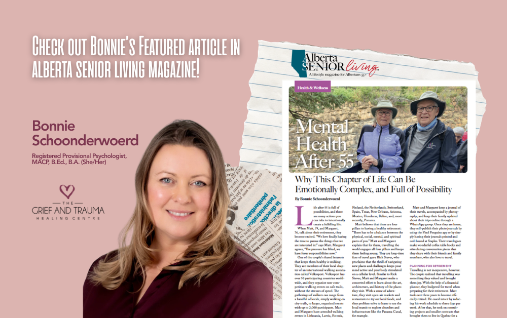 Mental Health After 55: Read Bonnie's Featured Article!