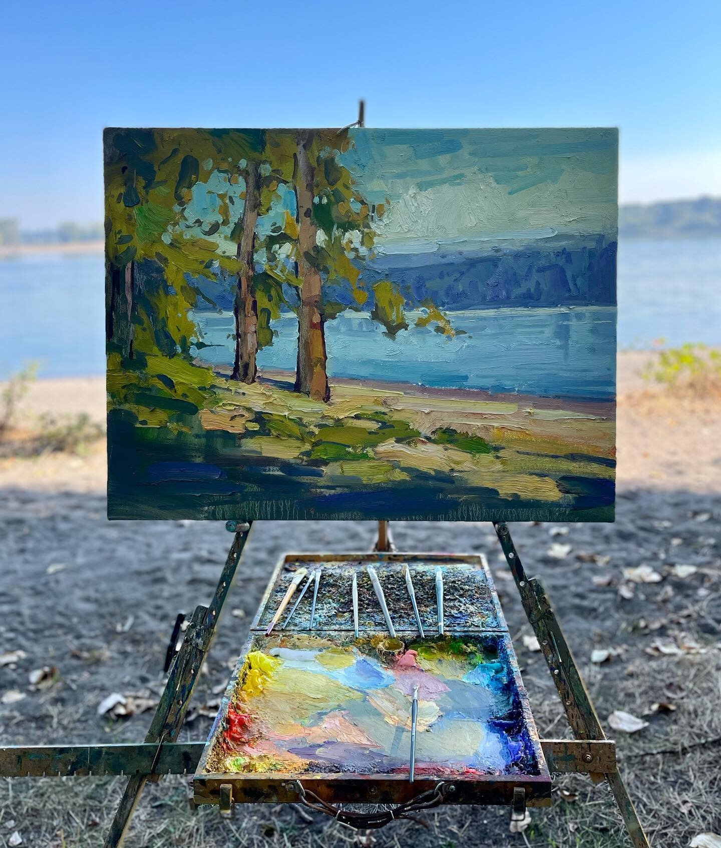 On the river today. 26x35&rdquo; o/c. 

#antonpavlenko #oregonartist #contemporaryartist #westcoastartist #artistsoninstagram #artwatchers #visualart #artoftheday #oilpainting #artcollector #gamblincolors #landscapepainting #fineartist #naturepaintin