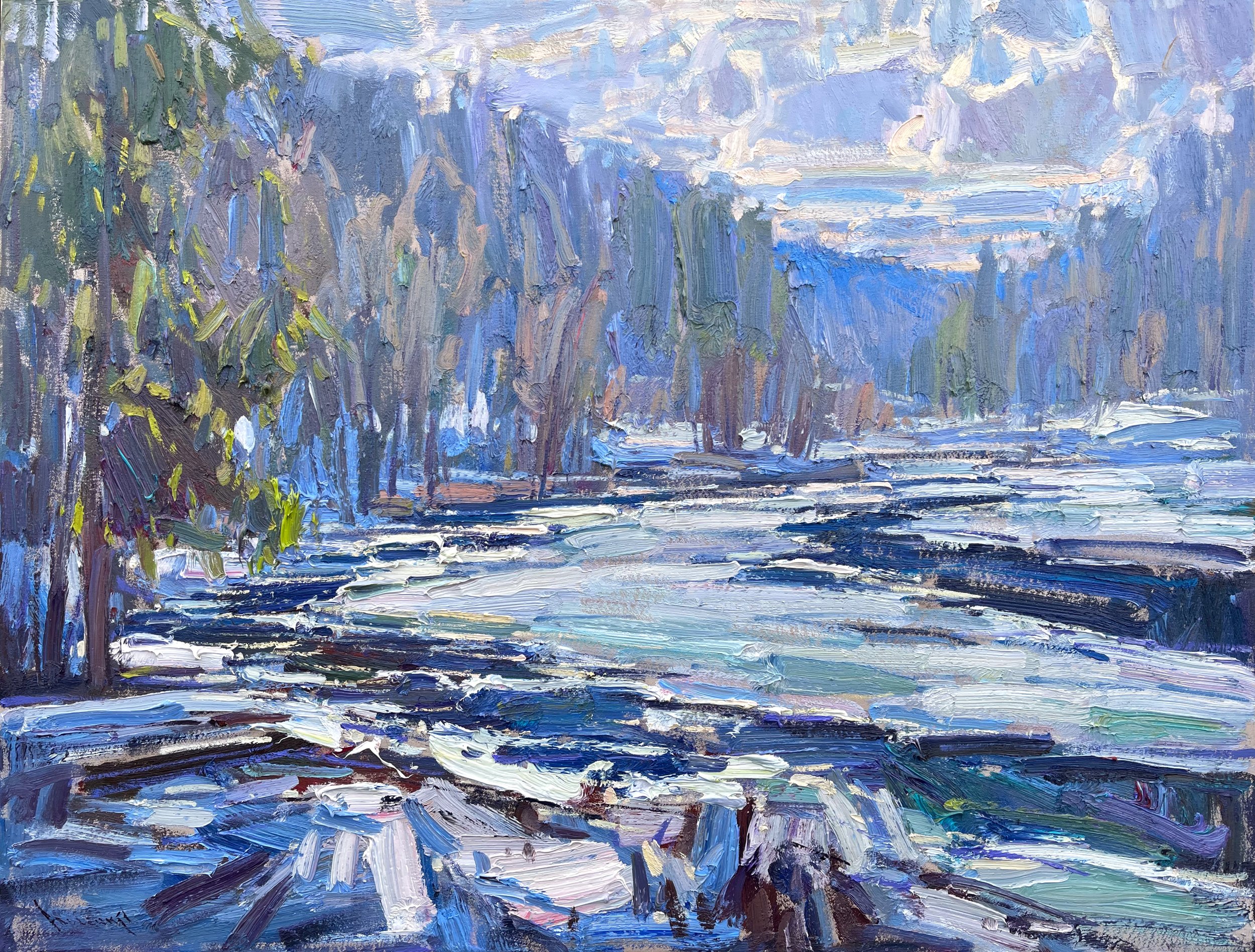 THAWING RIVER