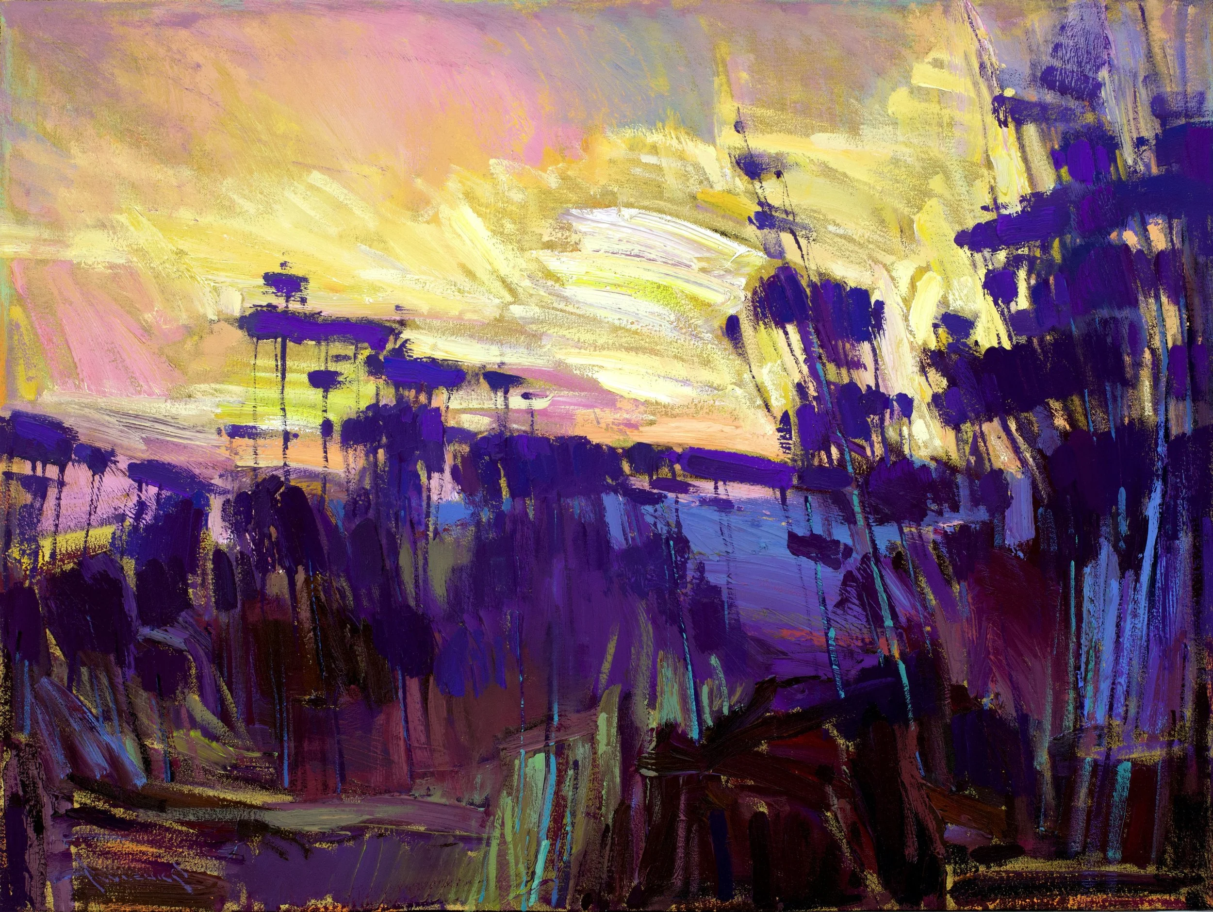 OSCILLATION OF SEASONS, 30X40