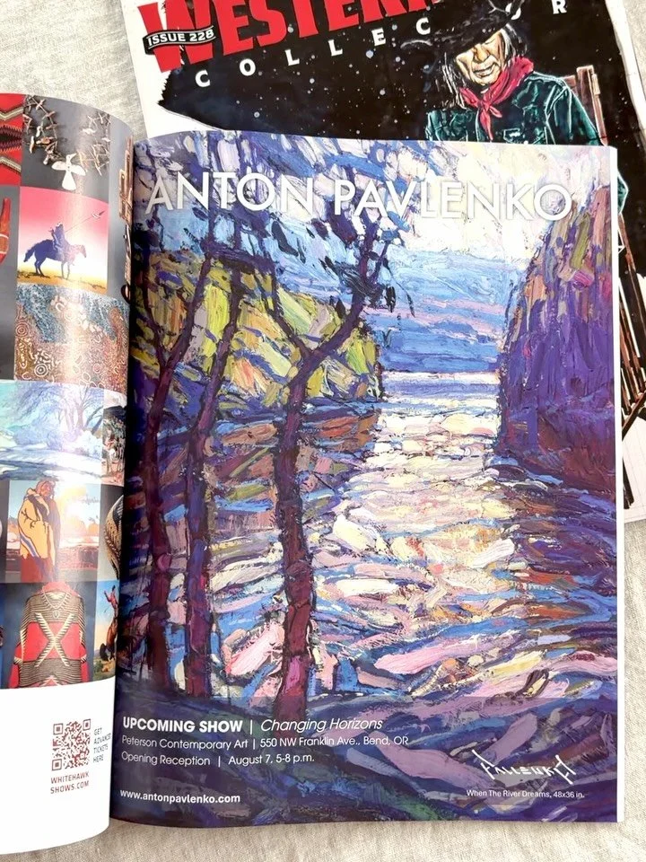 Feeling grateful to Western Art Collector for featuring my paintings in the upcoming exhibition at @petersoncontemporary. I&rsquo;m honored to be part of this show alongside such talented artists and staff.

Join us for the opening reception on Frida