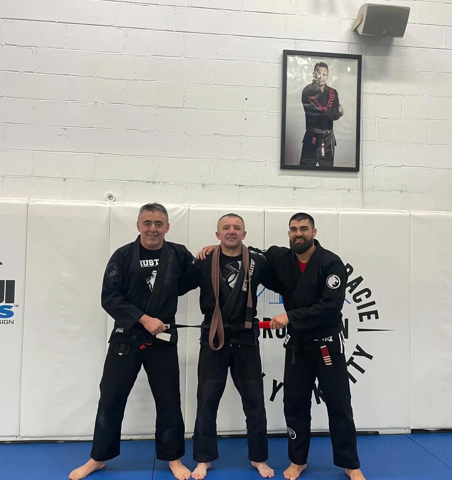 Congratulations Crnogorac Ognjen on your Black Belt promotion by Professors @tarzancr @eleonicardoso  @renzograciebjj