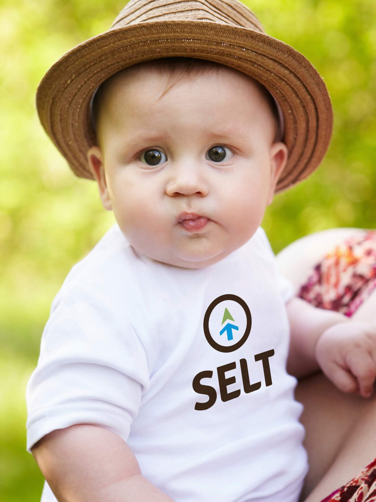 SELT baby onesie