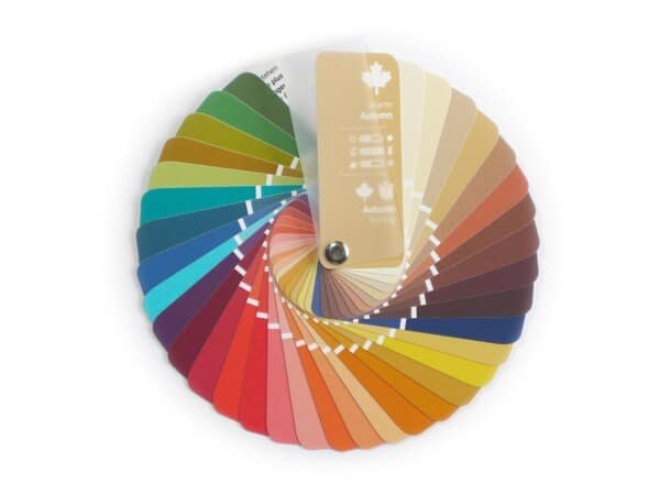 Warm Autumn Color Fan