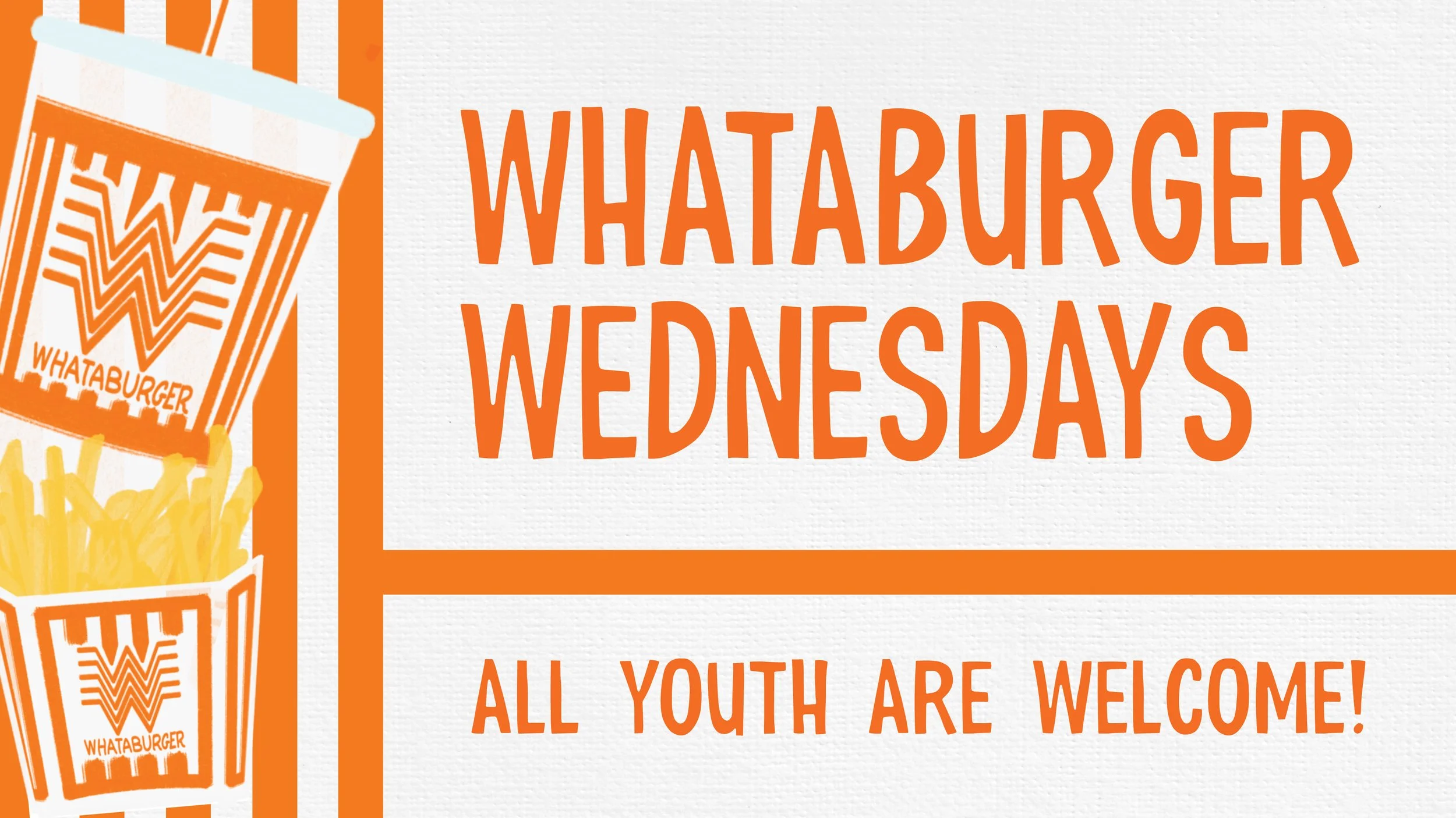 Youth: Whataburger Wednesday