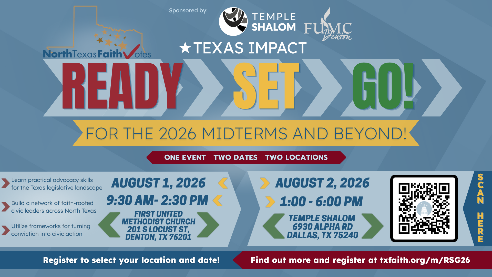 Ready. Set. Go! Workshop with Texas Impact