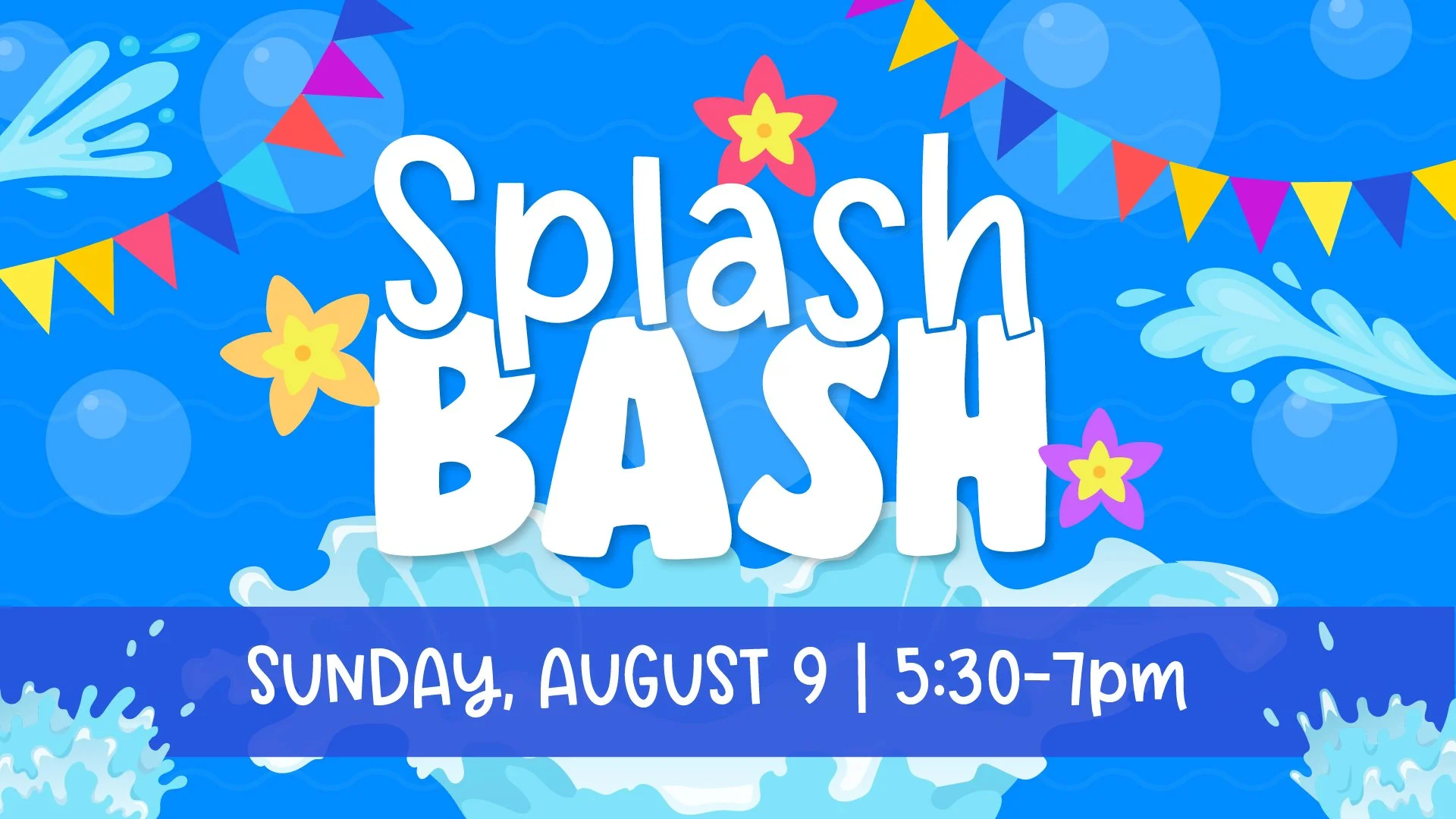 Splash Bash: End-of-Summer Celebration