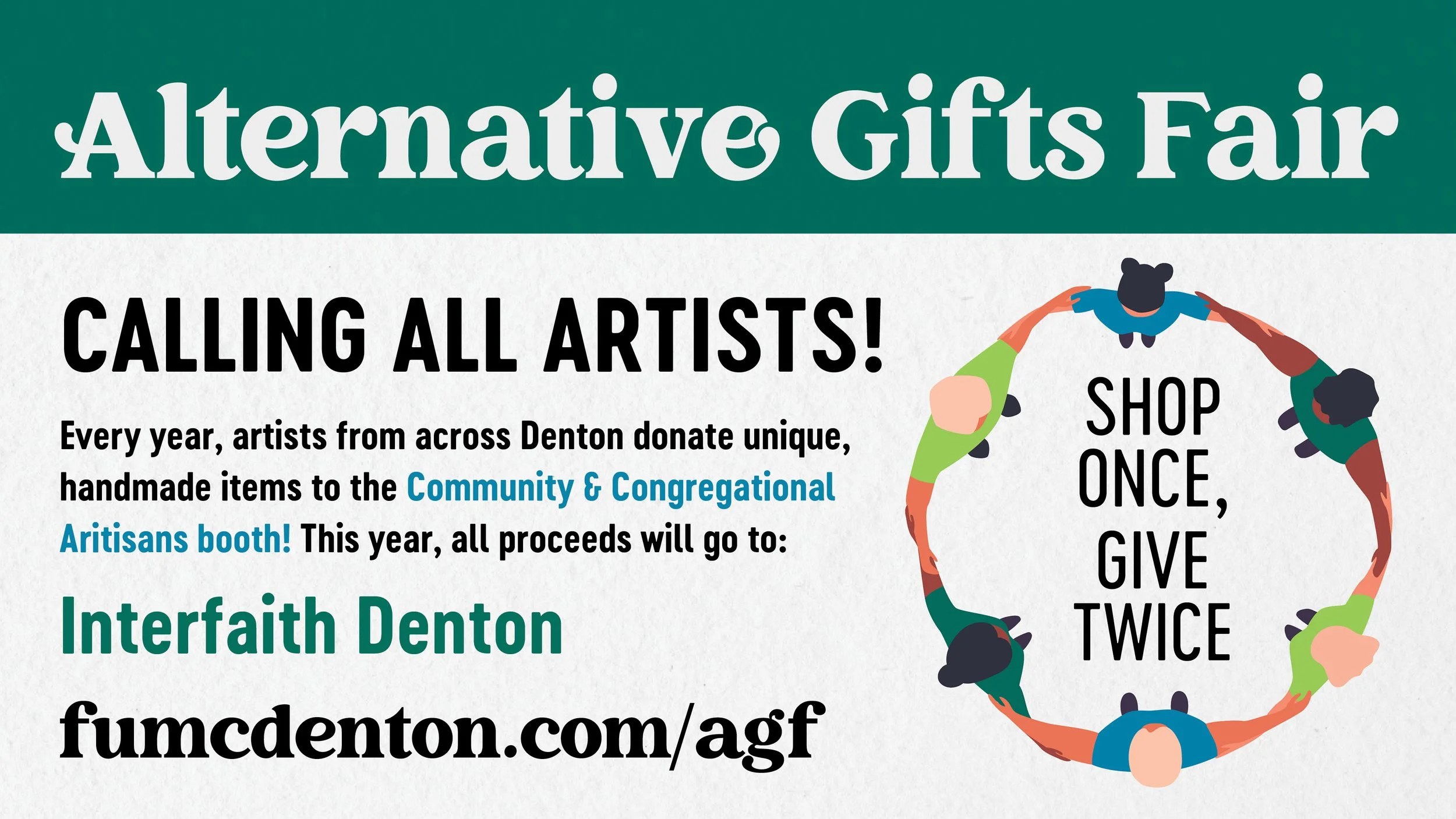 Donations Due for Alternative Gifts Fair CCA Booth