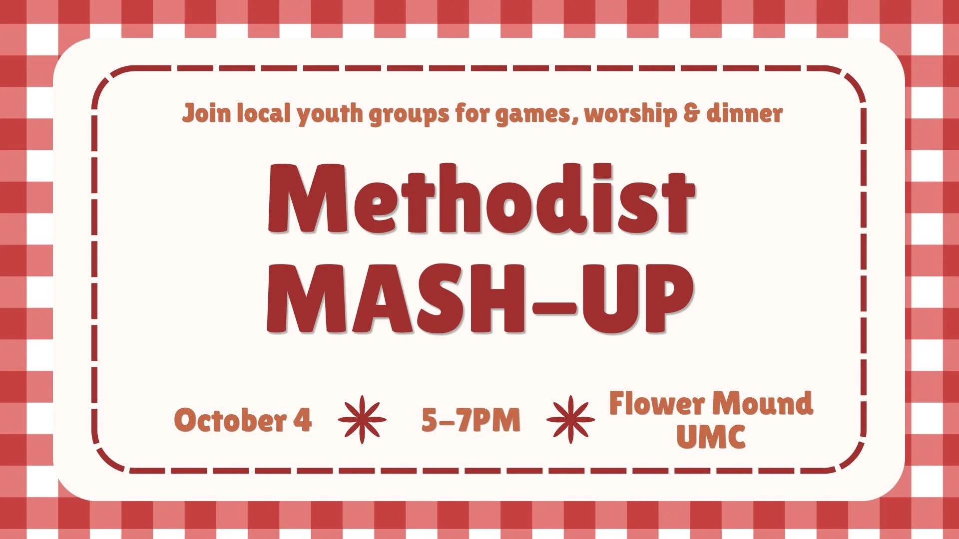 Youth Methodist Mash-up