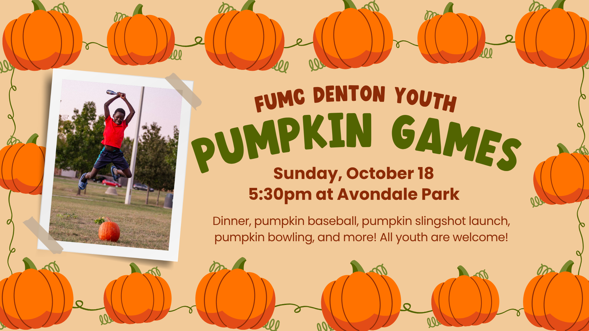 Youth Pumpkin Games