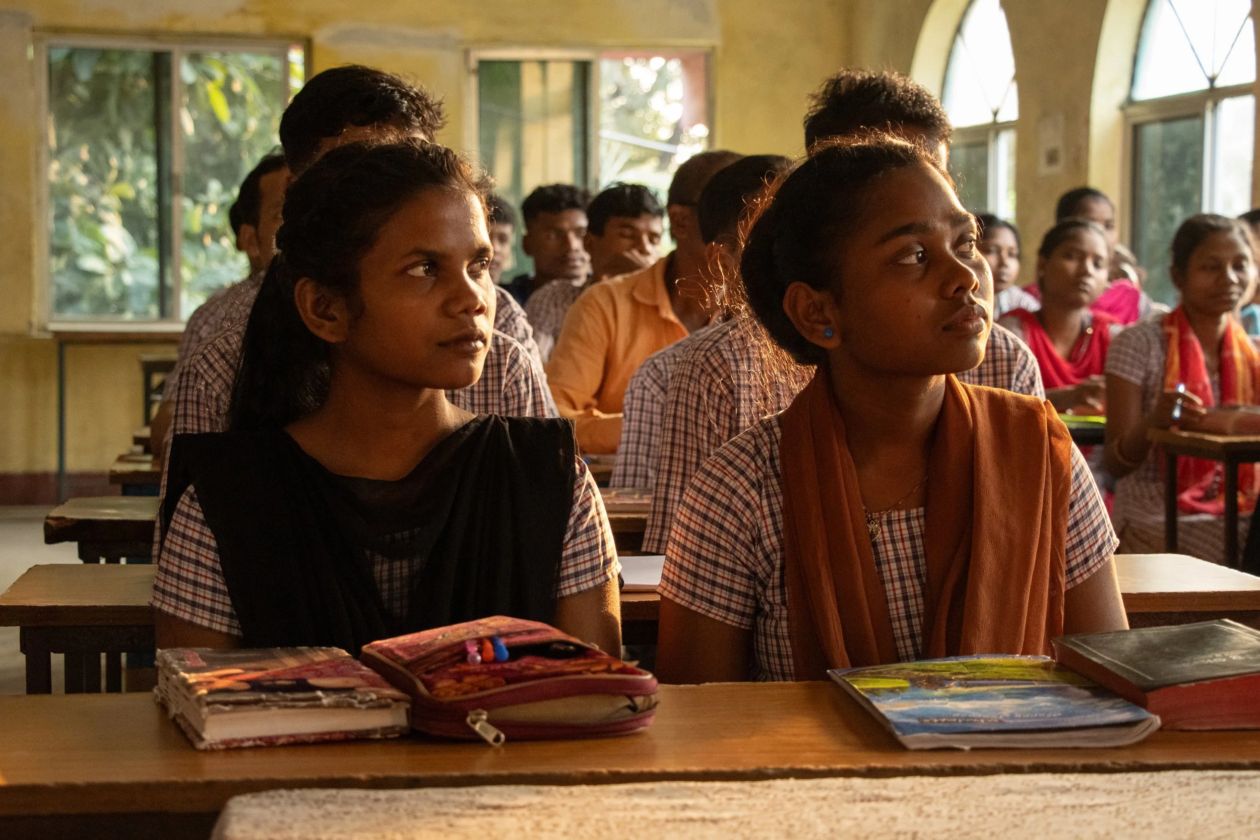  Students of the SOE in eastern Odisha. 