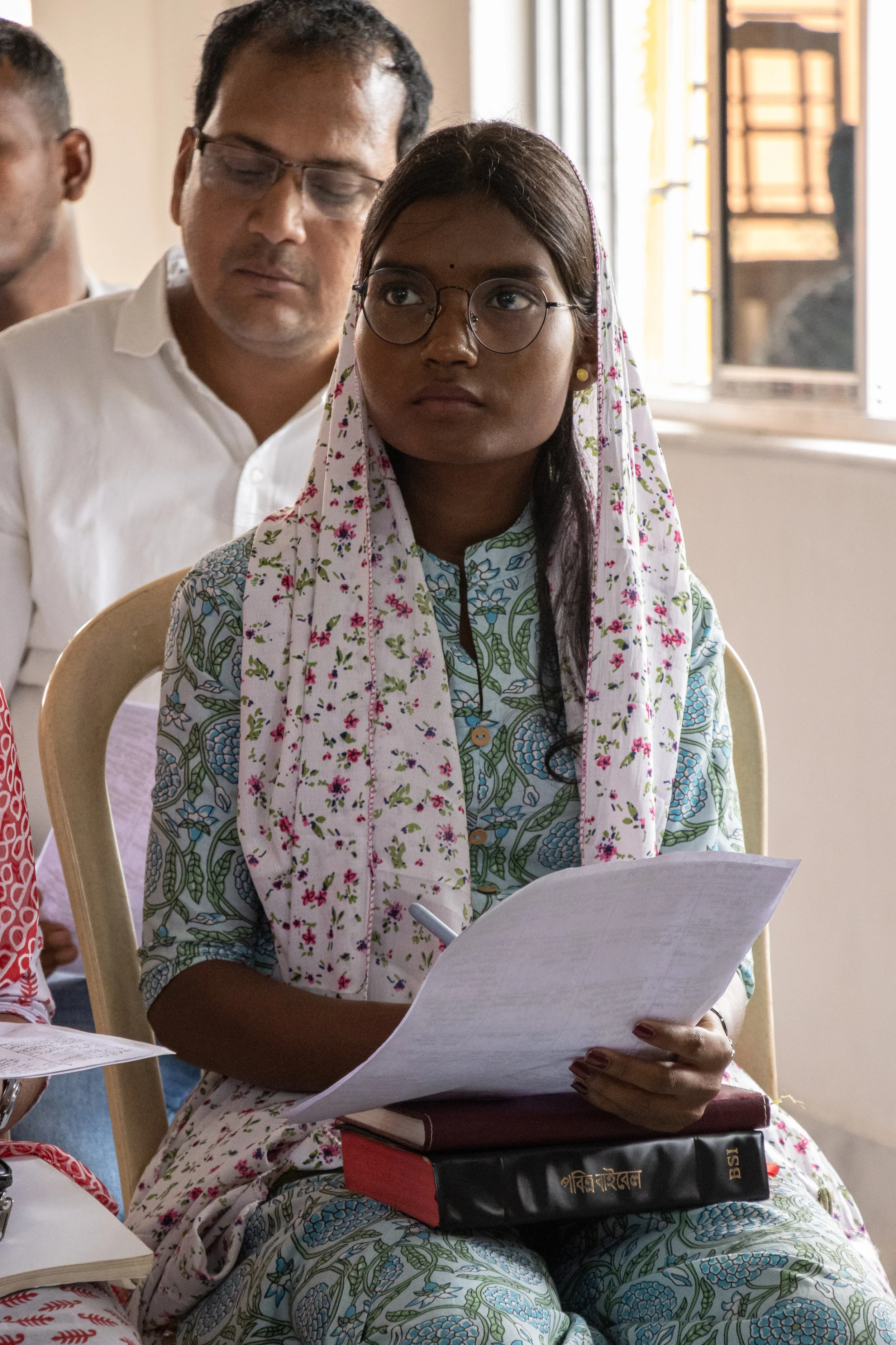  An SOE student in Kolkata, West Bengal.  