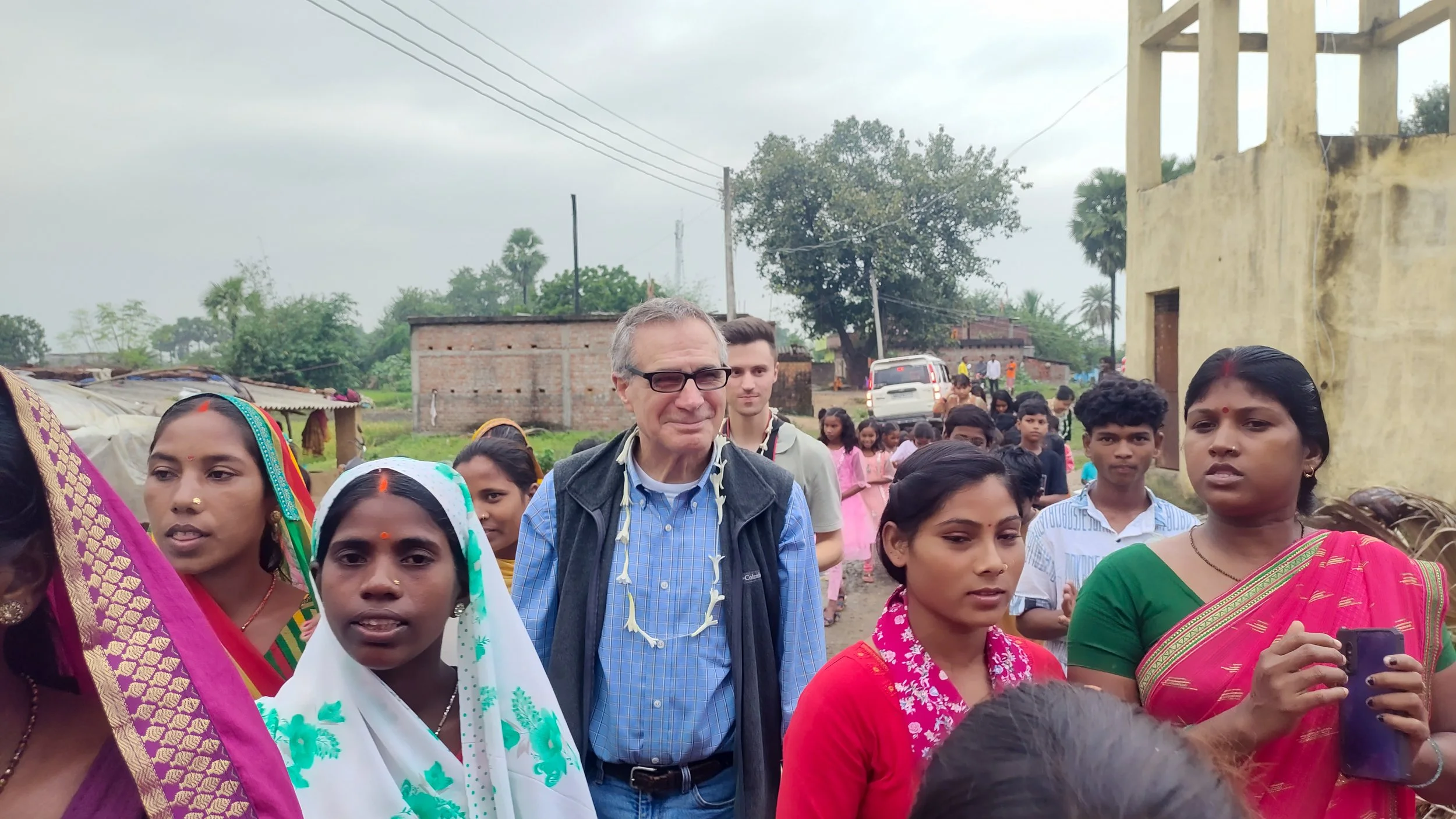  Local believers welcome us to a home where a “Child Freedom Center”, led by our partners in Bihar and Jharkhand, takes place. These centers provide children in remote, impoverished areas with education and fun activities, opening the door to share t