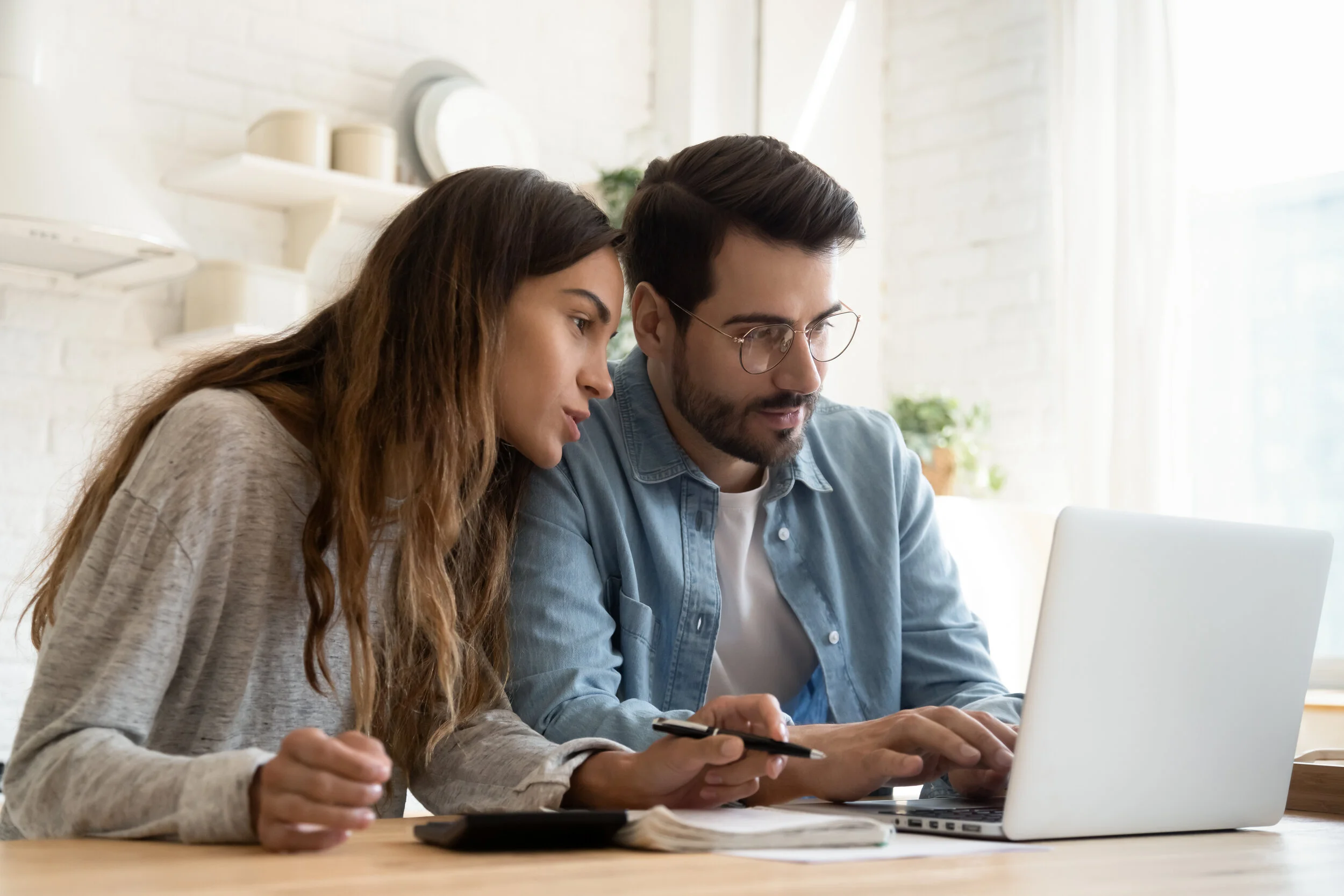 Couple Reviewing Schedule