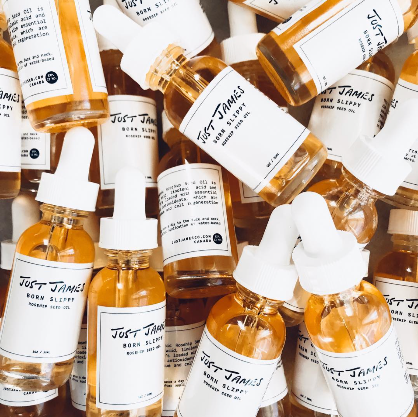 Just James  |  packaging