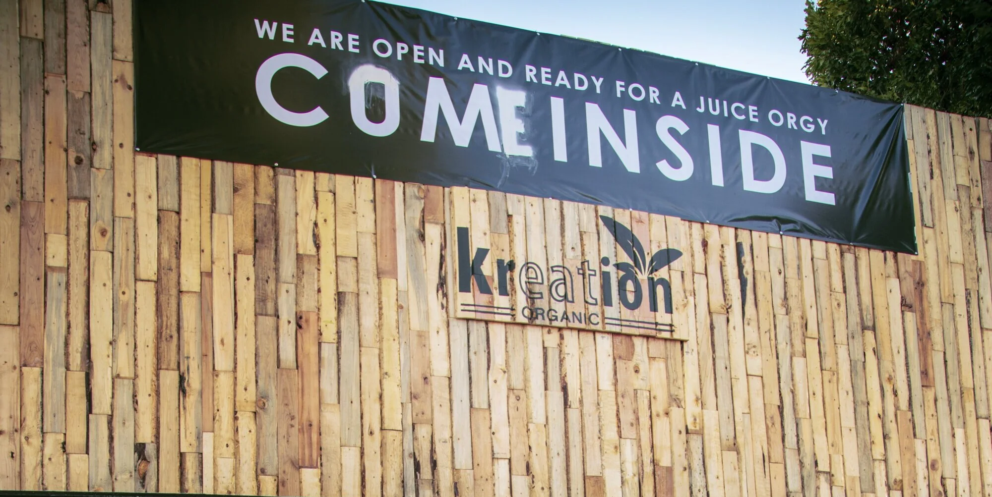 Kreation Organic  |  identity, campaign direction, poster, signage, menus, packaging, editorial