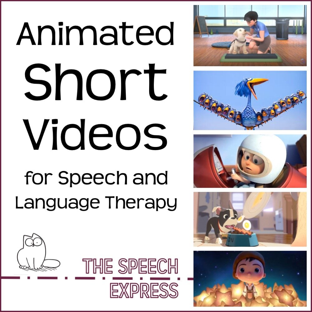 Animated Short Videos for Speech and Language Therapy — The Speech Express
