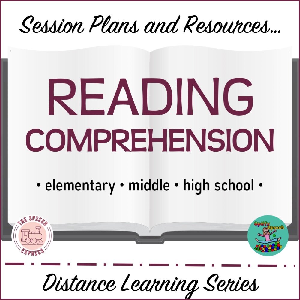 Distance Learning Series Reading Comprehension The Speech Express Reading comprehension worksheets k12