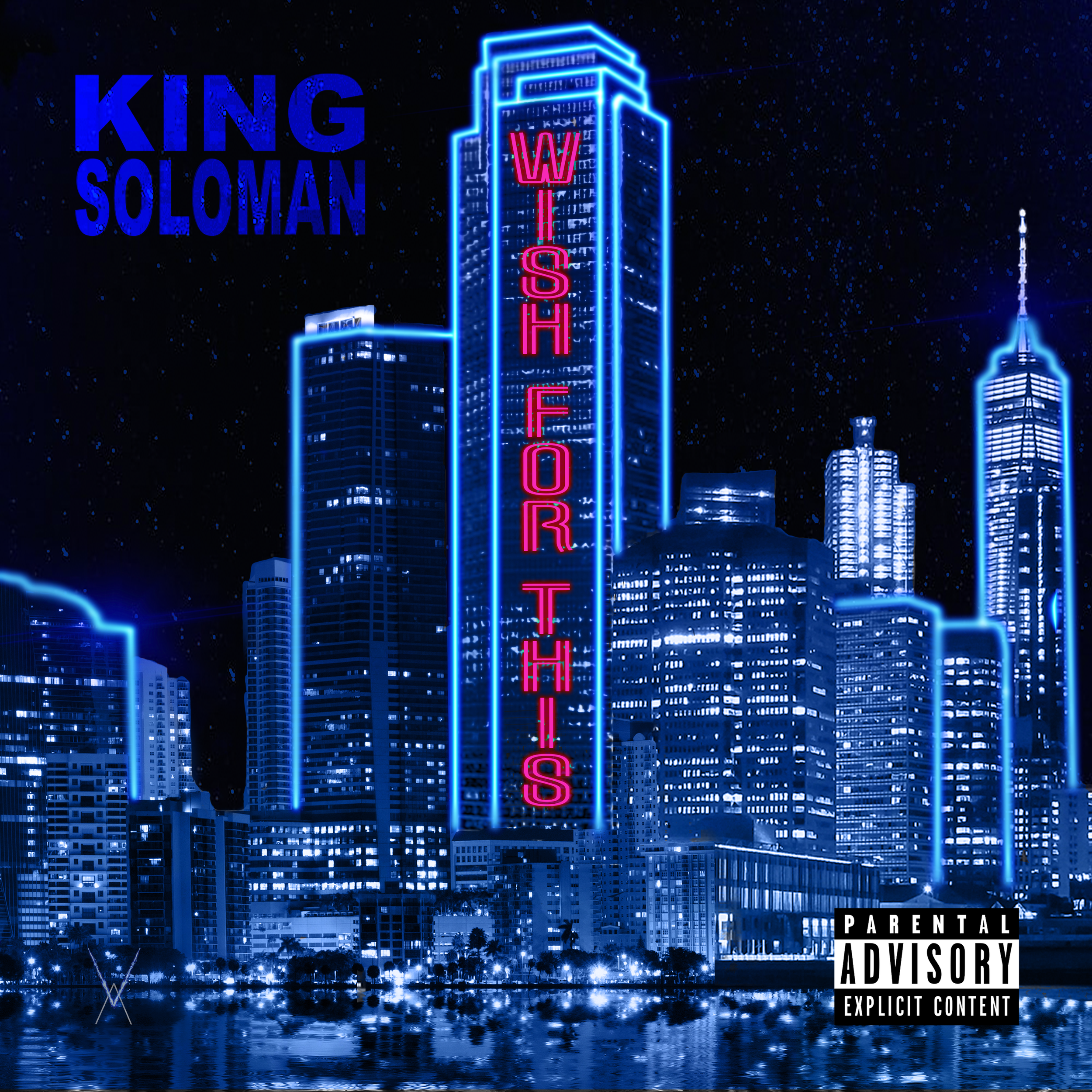 The cover art for this song  is comprised of the New York City and Miami skylines. King Solomon was born in Brooklyn and is now based in Miami. The cover symbolizes him making his dreams come true, and accomplishing the things he wish for, such as his move to Miami. This was created using a combination of photoshop and procreate. Go give it a listen on your preferred streaming platform!