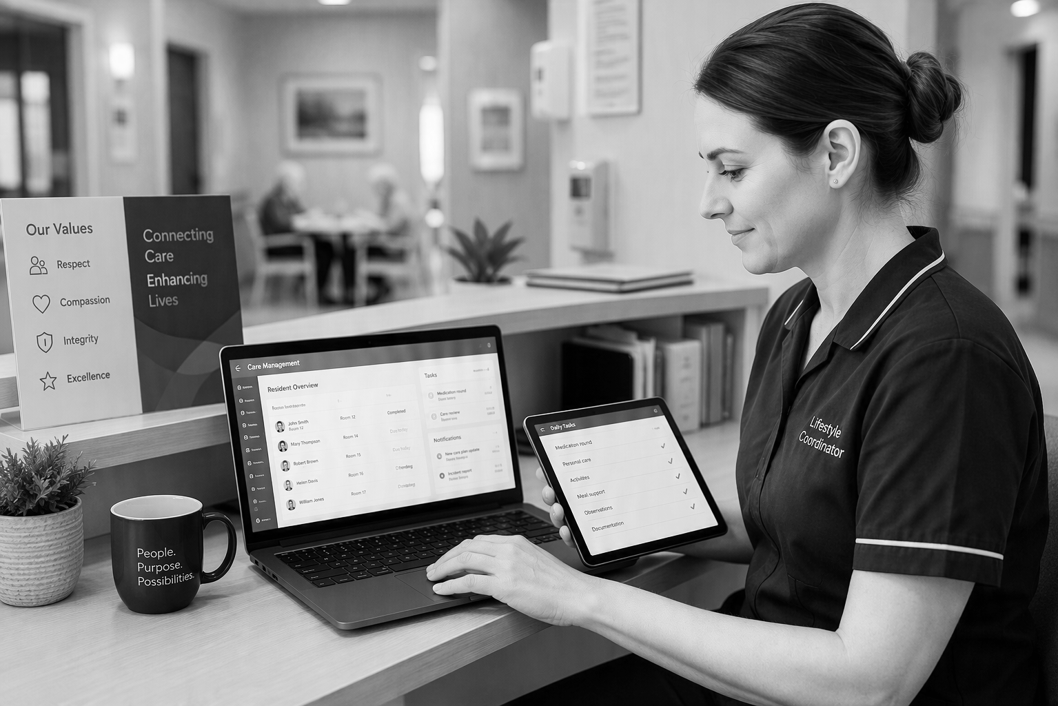 Residential Aged Care Digital Maturity Assessment&nbsp;(Brisbane North PHN).