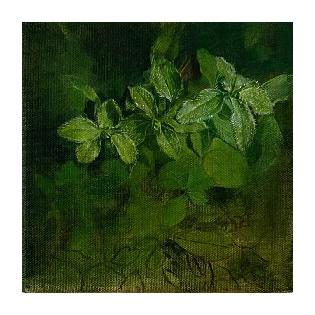 art keeps me whole, 
work in progress for
The Gardener&rsquo;s Collection 

#workinprogress #oilpainting #arte #artistlife #slowlife #naturepainting