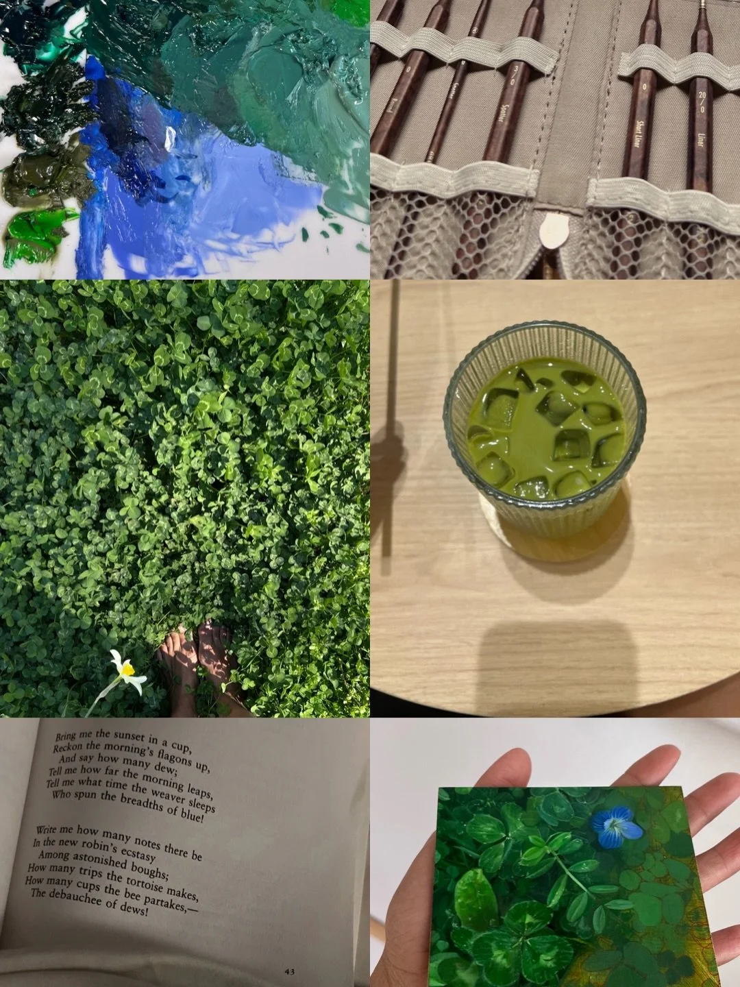 my camera roll [artist edition]

#artistlife #naturepainting #leafpainting #oilpainting #latinaartist