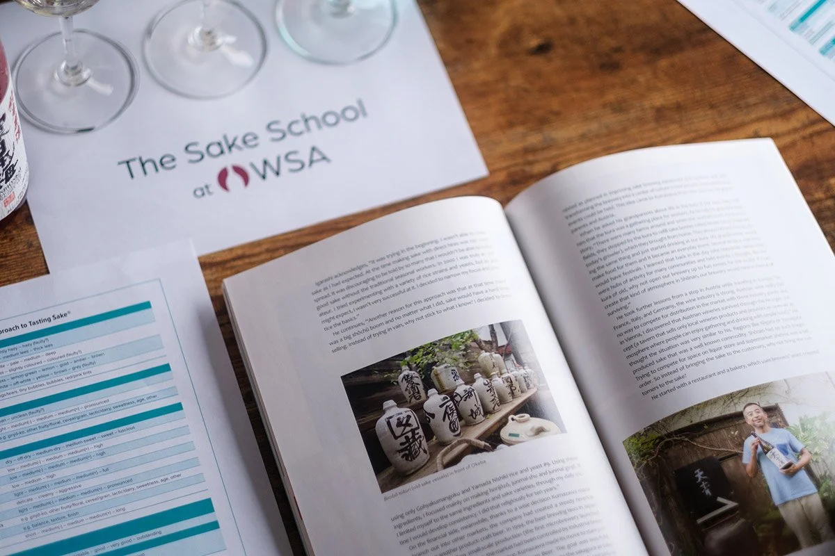 ONLINE WSET Level 2 in Sake Course — The Wine & Spirit Archive