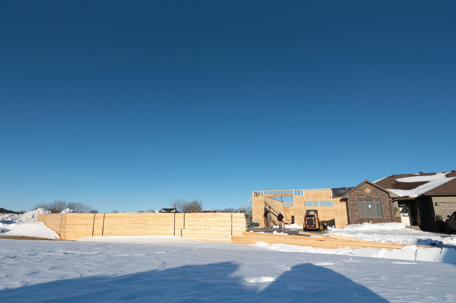 Garage Addition by Schumacher Construction in Aberdeen, SD — Builders