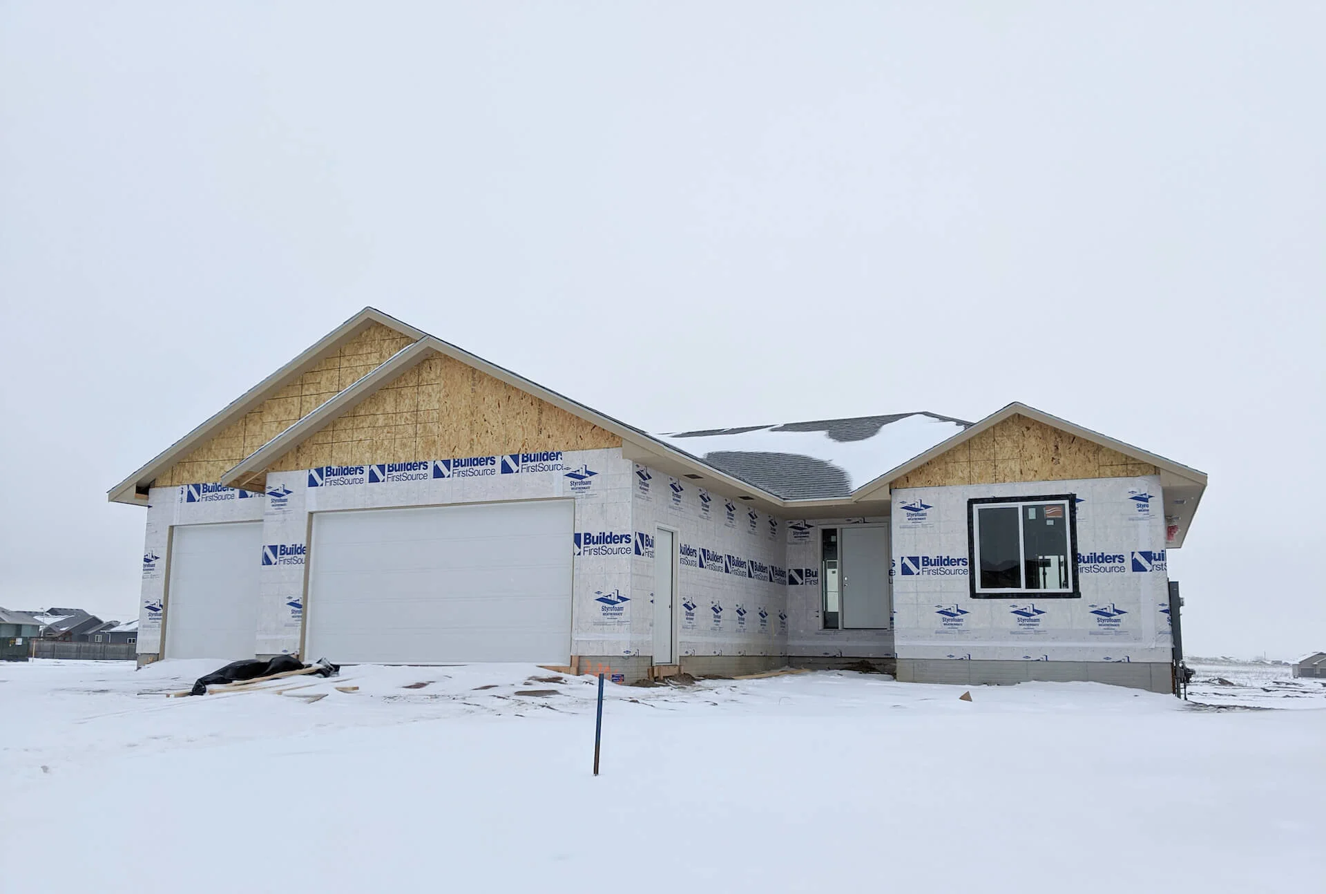 New Home InProgress by O'Connor Construction — Builders FirstSource