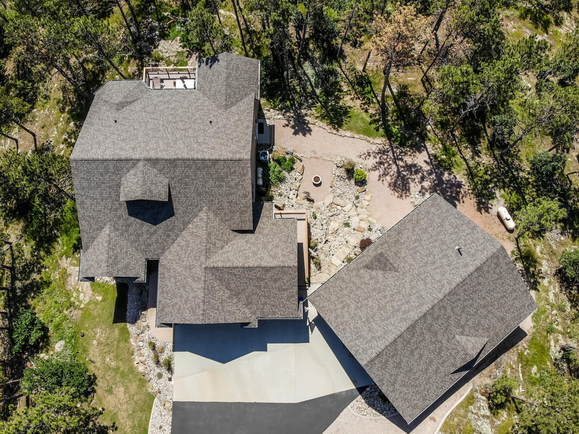 Black Hills Home Overlooking the Pines Receives New Roof