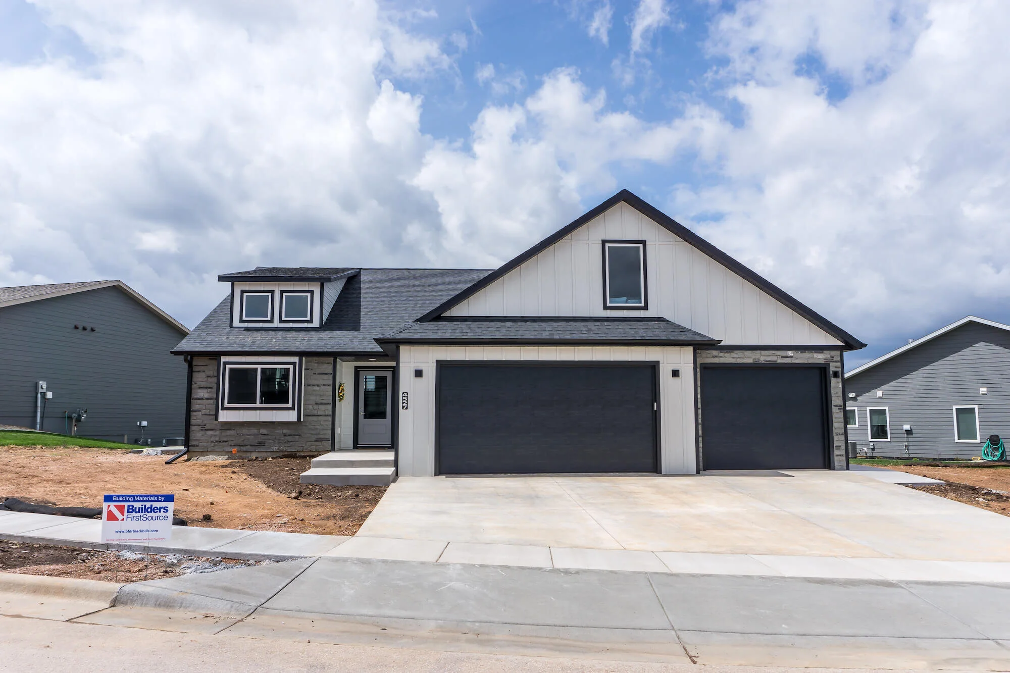 Black and White Beauty by Howie Construction in Rapid City, SD