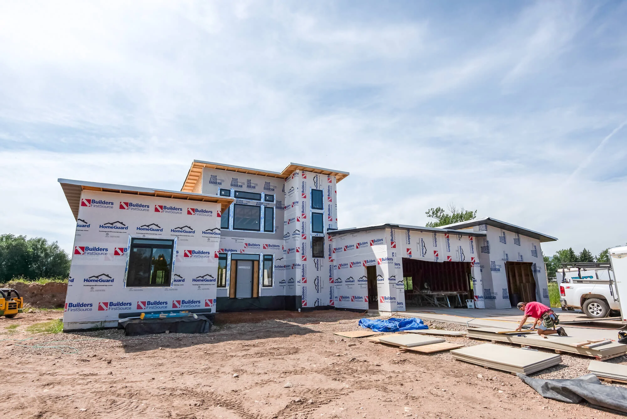 Custom Modern Home by Carmichael Builders, Inc.