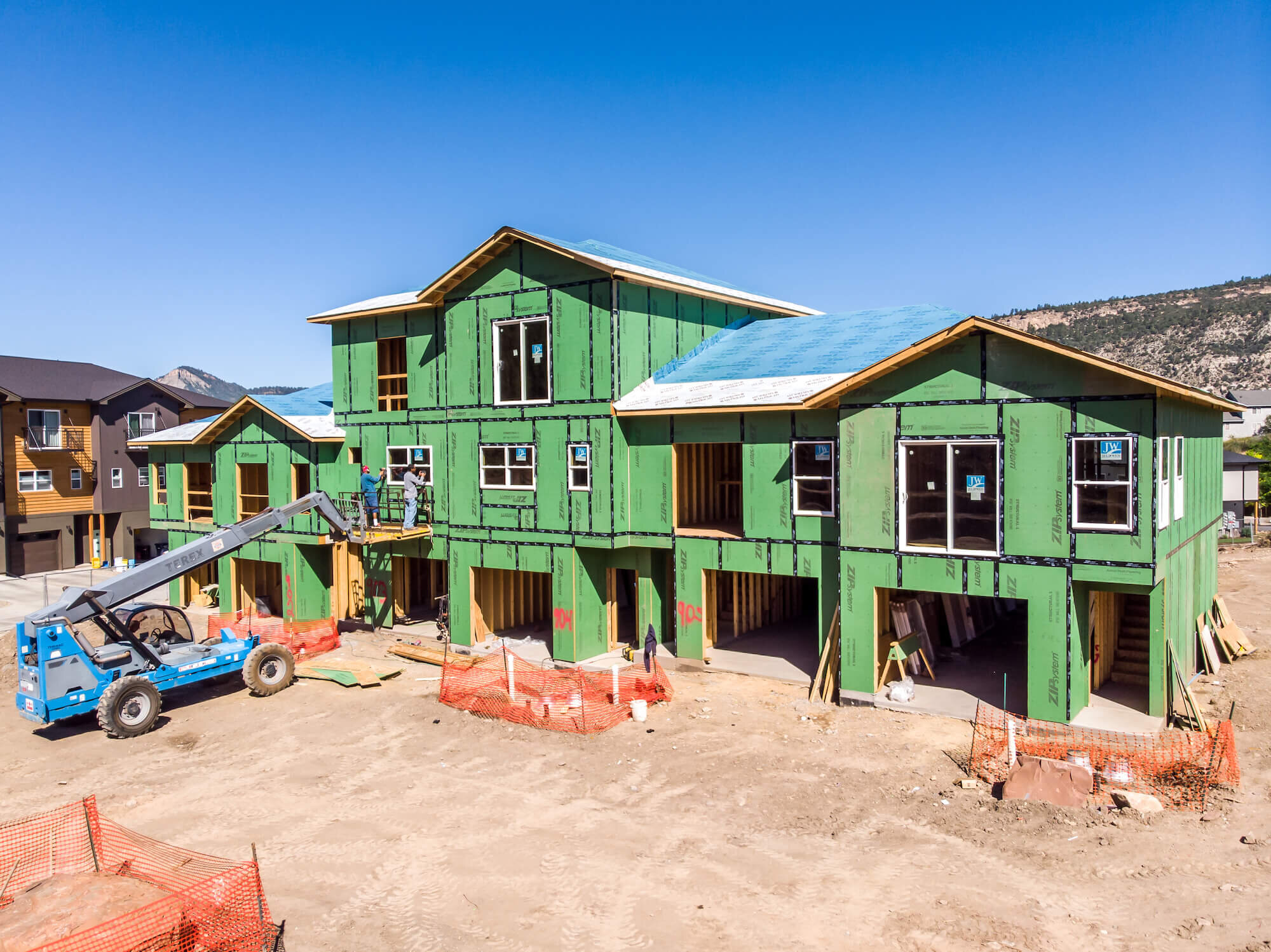 Durango MultiFamily Building UnderConstruction — Builders FirstSource