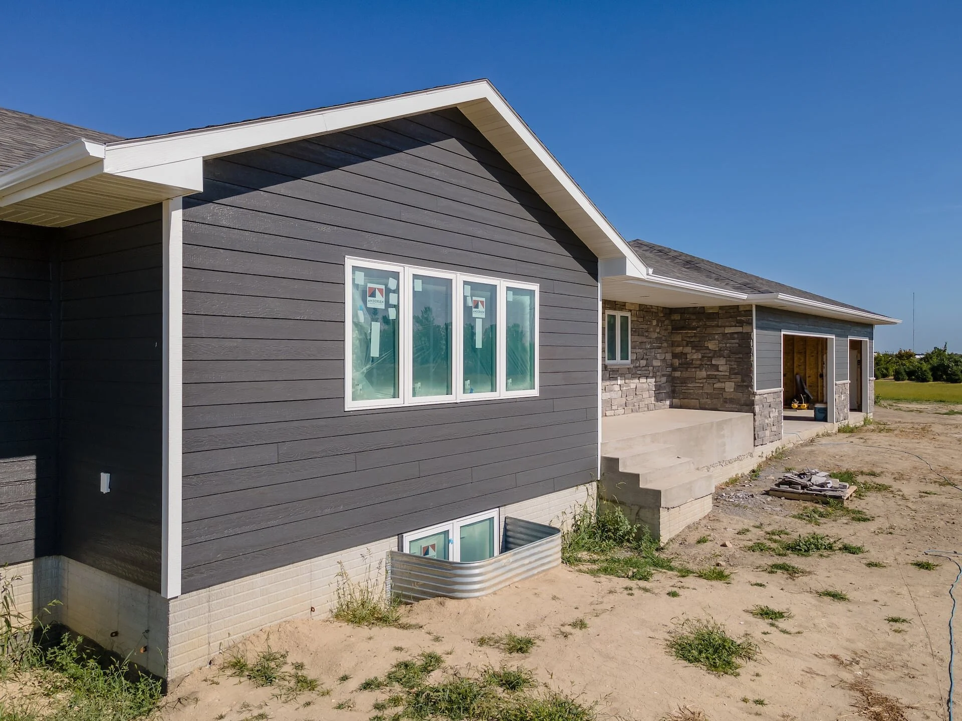 Custom Home InProgress by Glacier Homes — Builders FirstSource