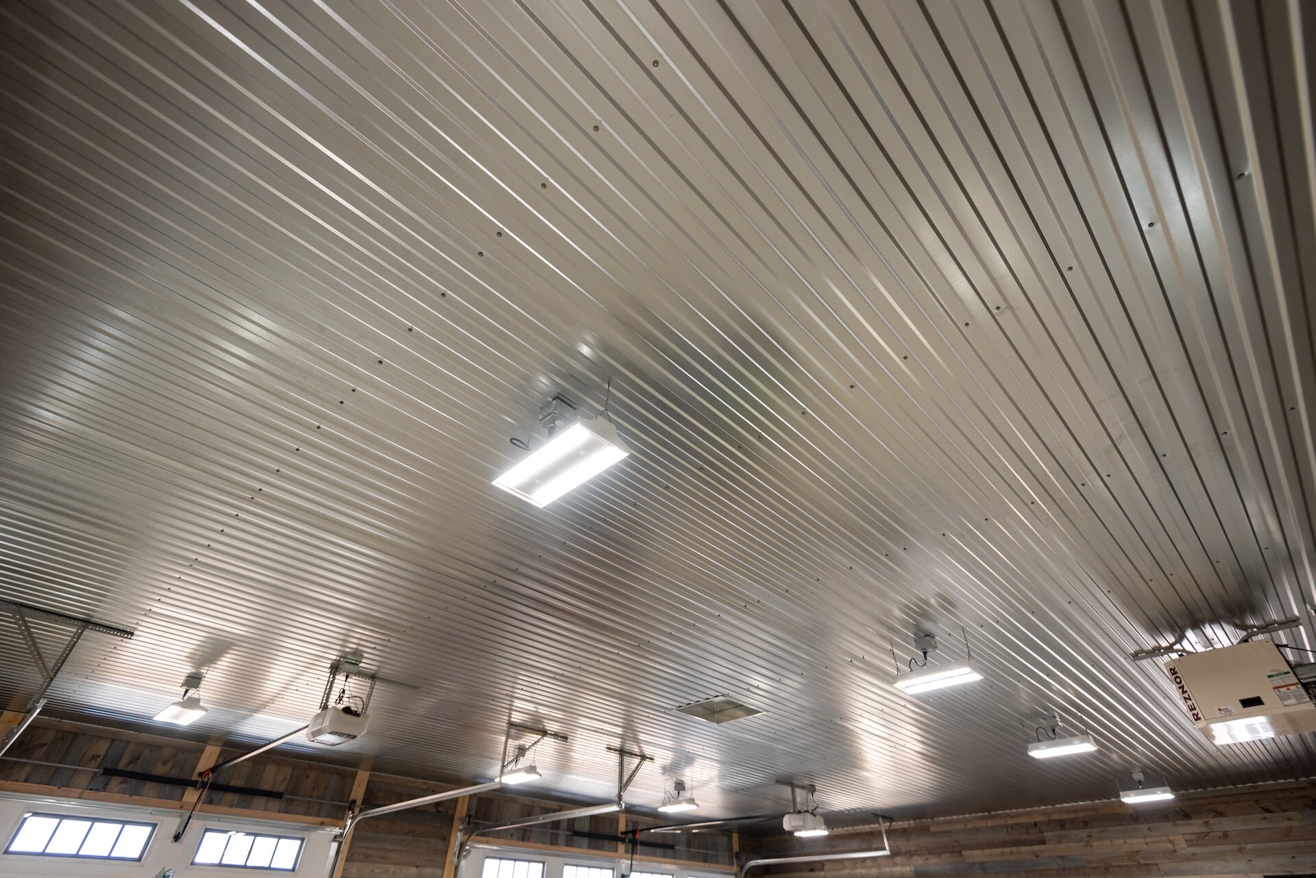 Custom Garage with Rustic Interior in Huron, South Dakota — Builders FirstSource