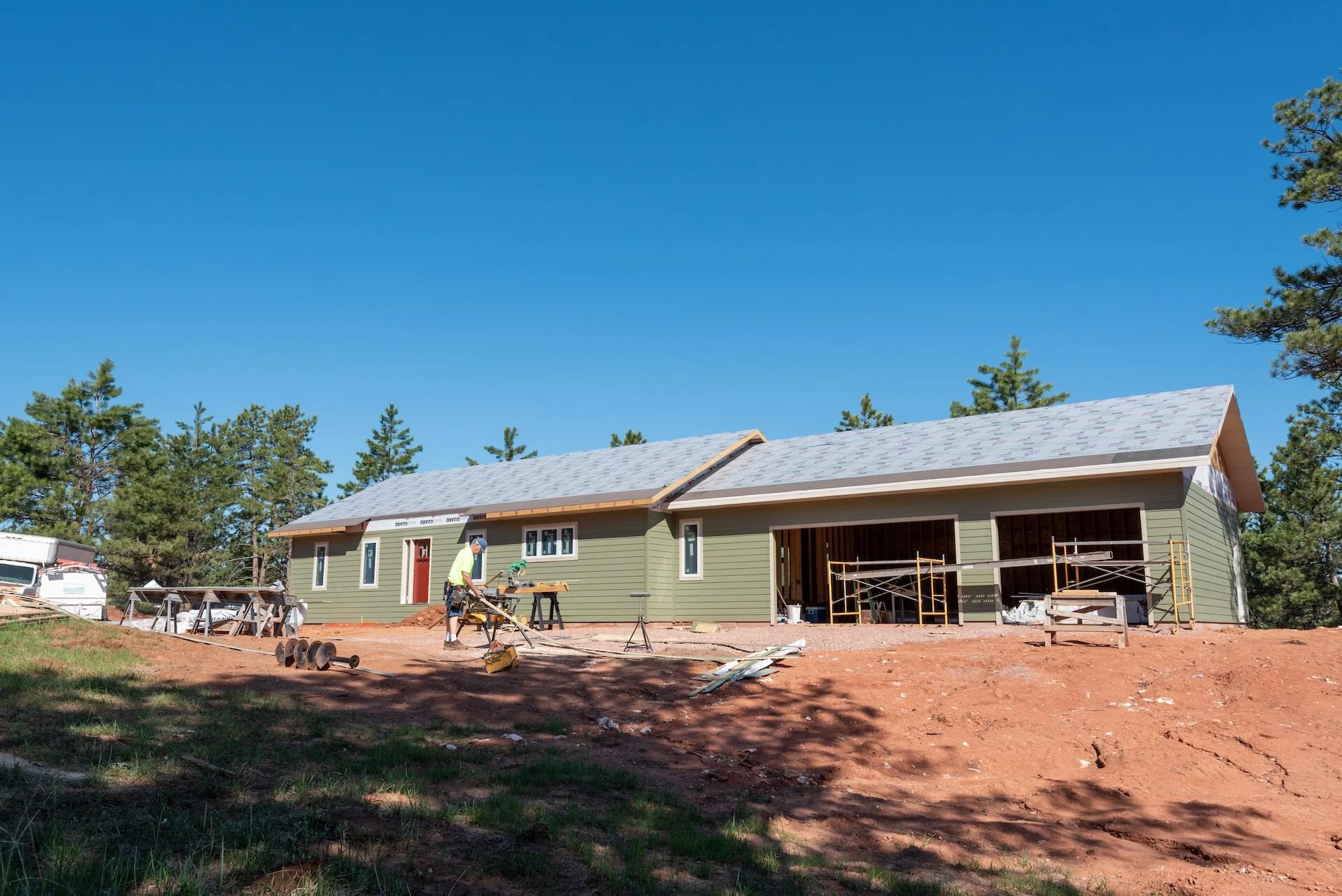Country Home with Walkout Basement by Mosset Construction